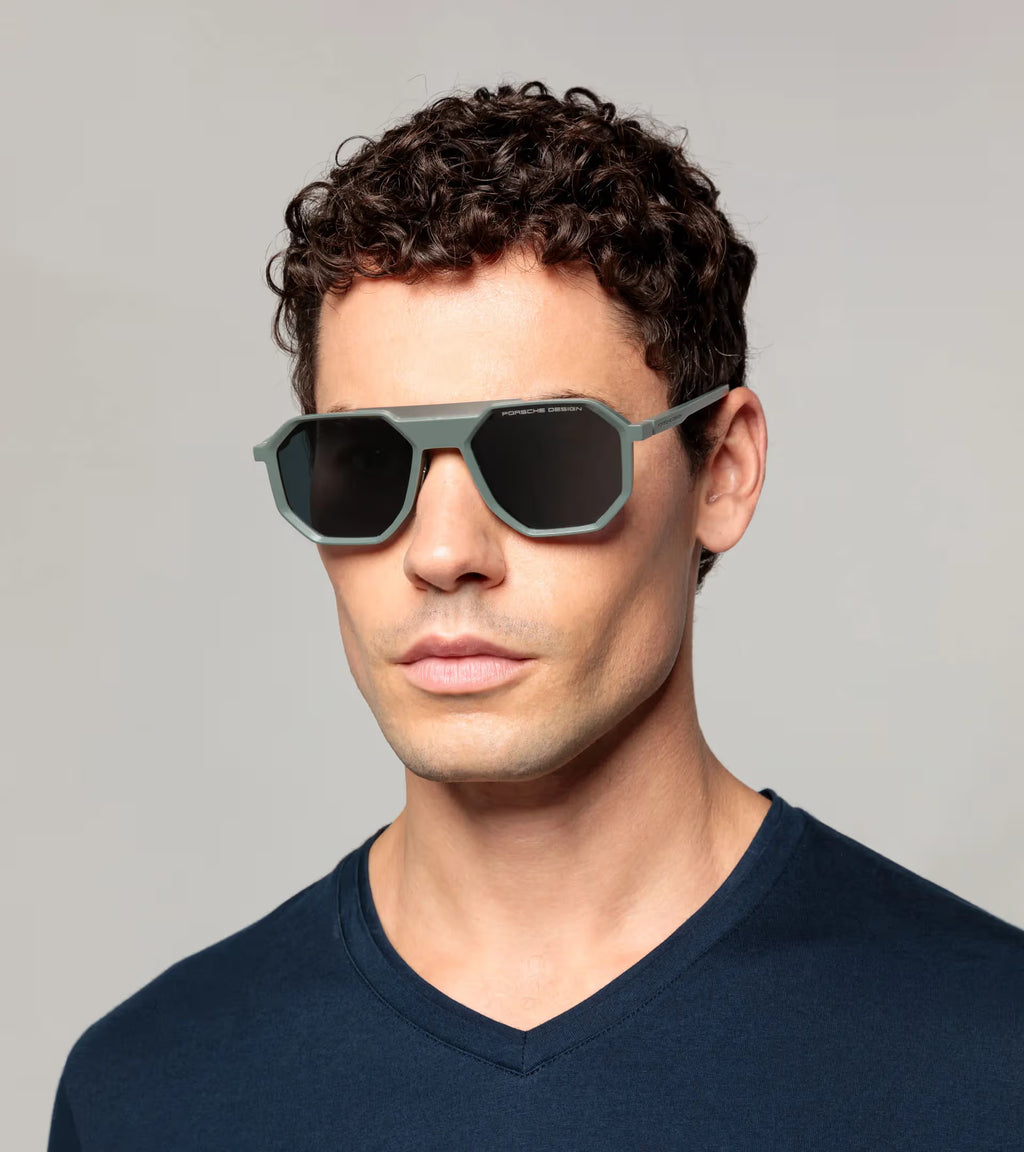 Grey/Green Sunglasses