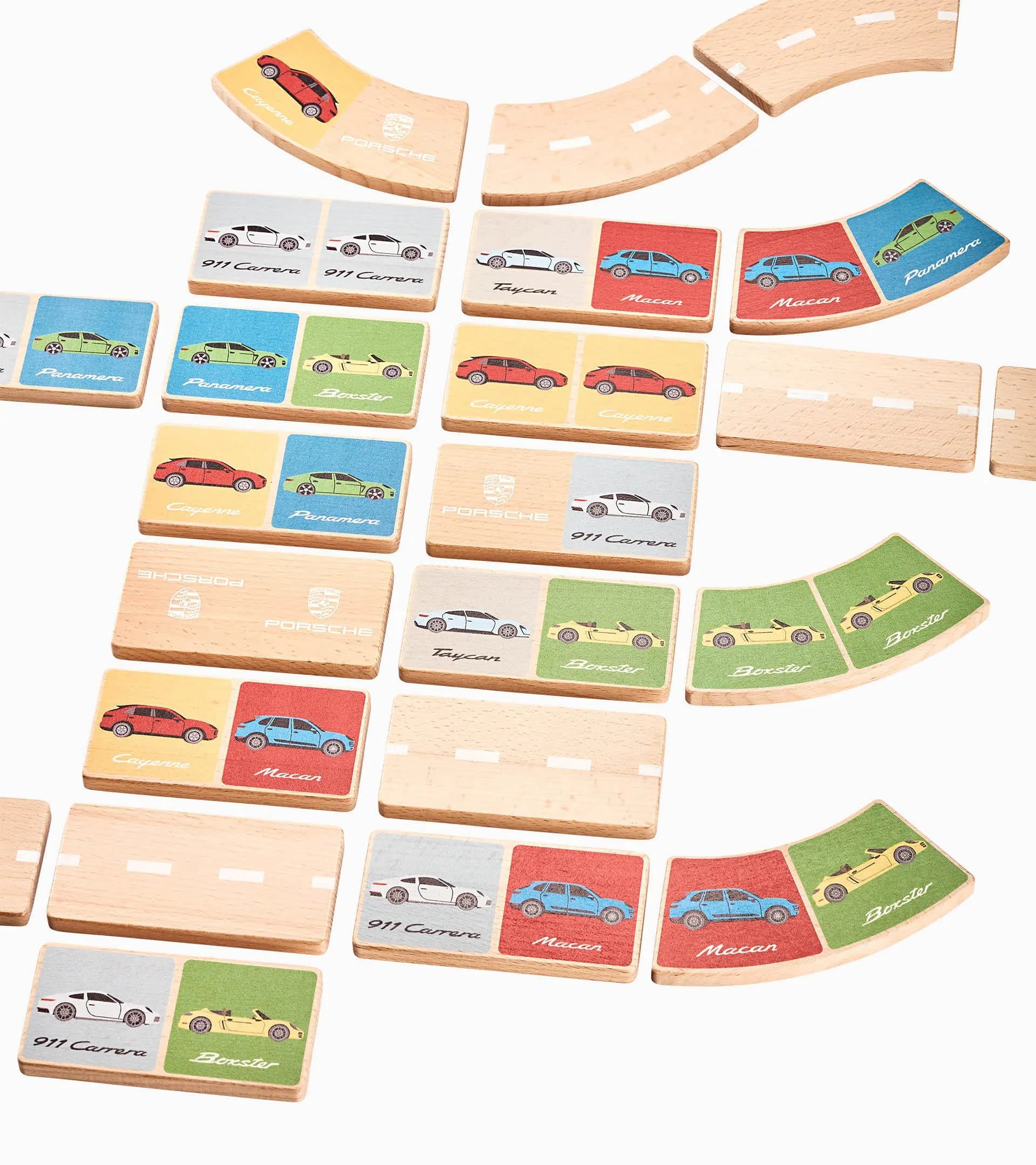 Wooden Dominoes Set