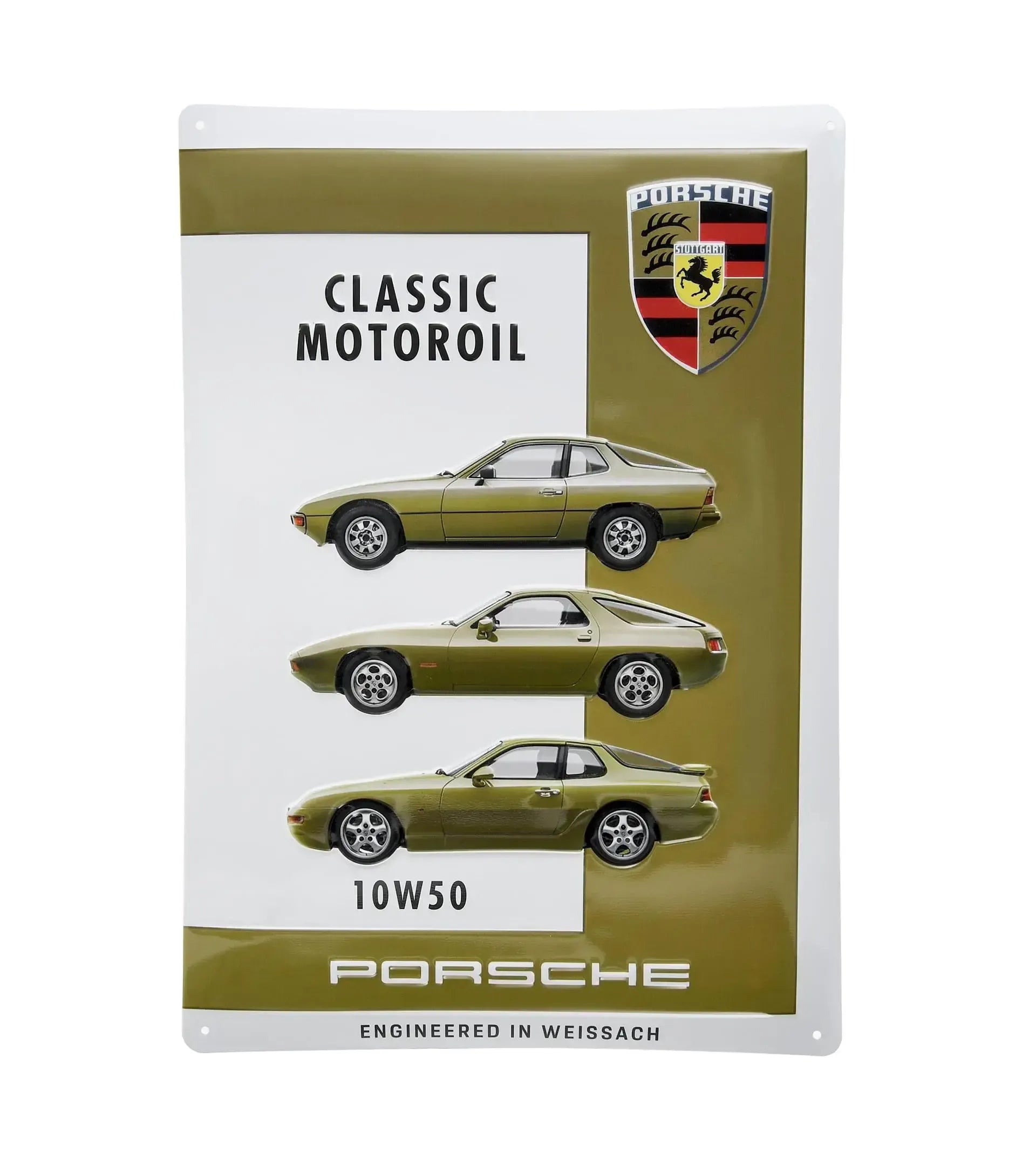 Metal Sign - Porsche Classic 10W50