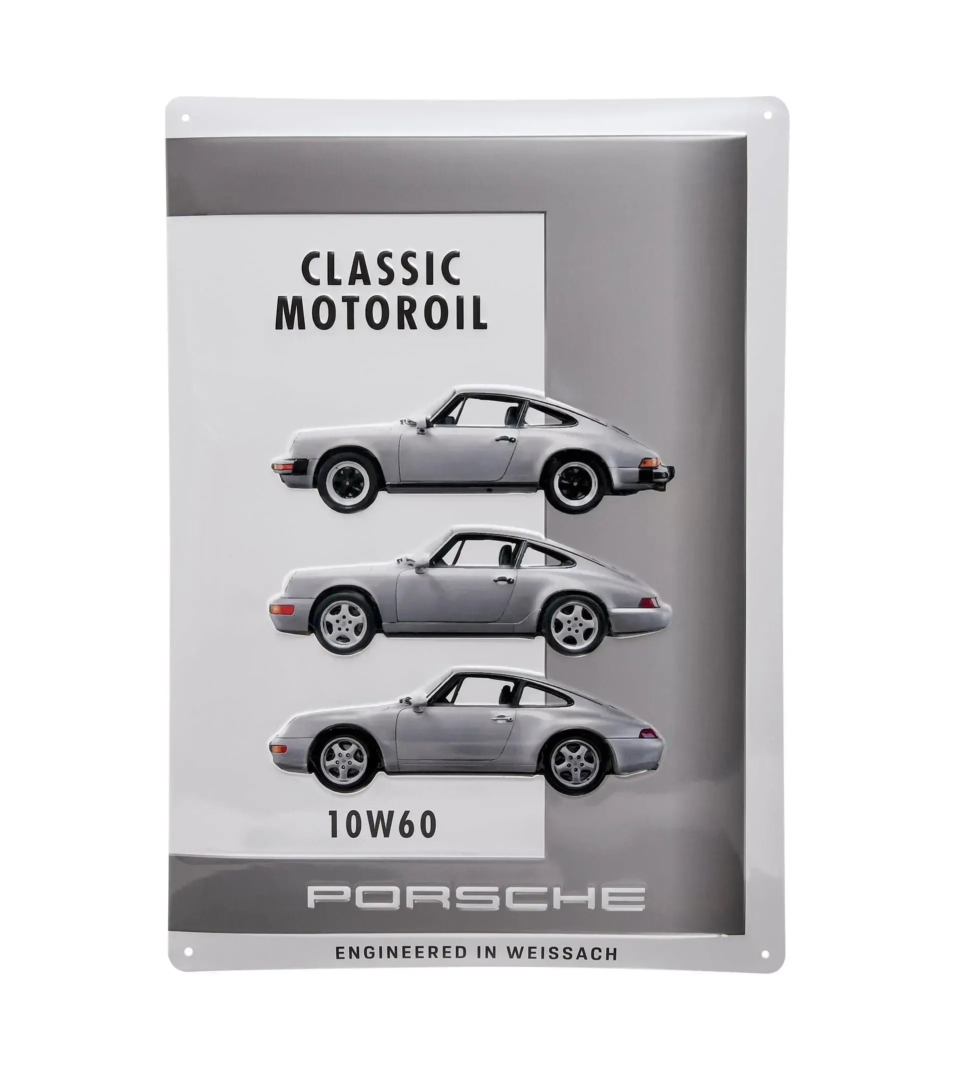 Metal Sign - Porsche Classic 10W60