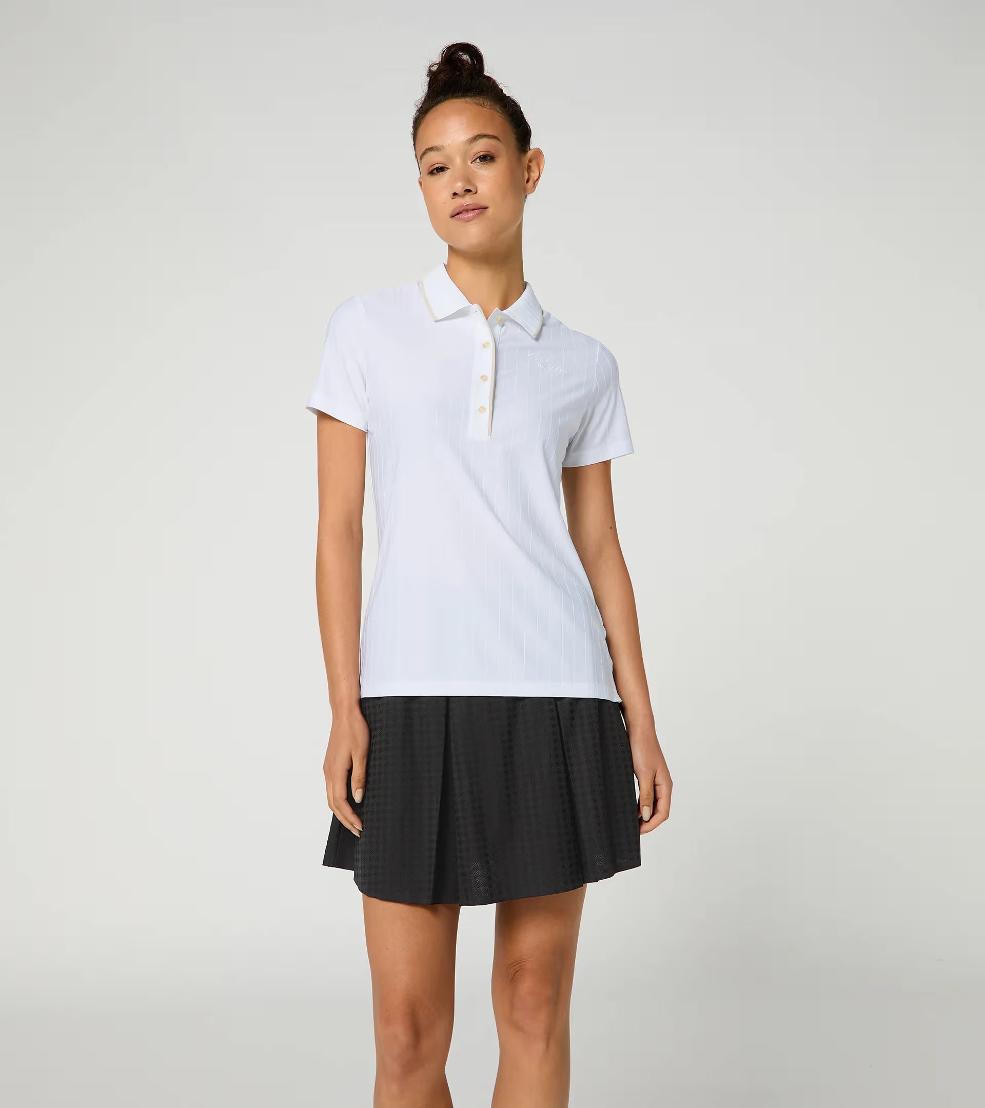 Women's White Targa Polo