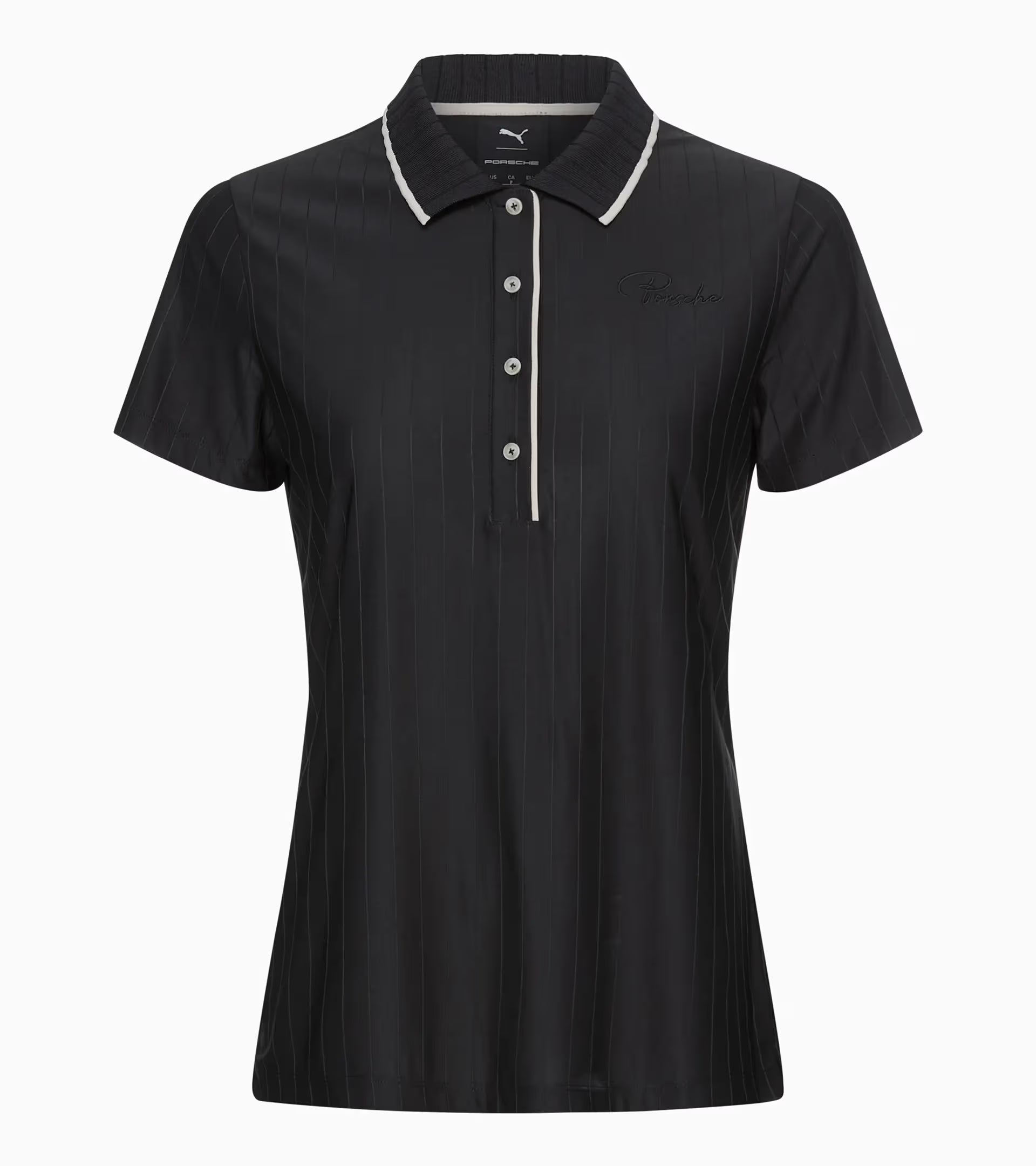 Women's Black Targa Polo